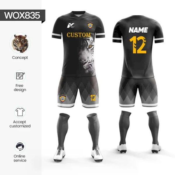 Atacado personalizado sublimação homens em branco camisa de futebol conjunto uniforme de futebol da juventude respirável camisa de manga curta