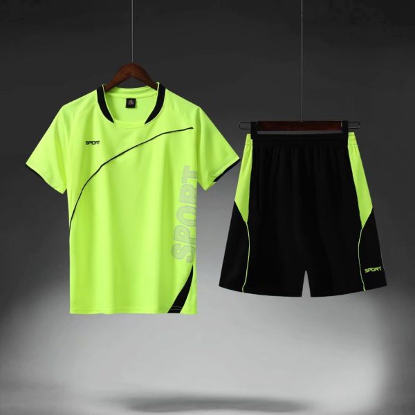 Leisure sports football suit men's jersey training suit badminton suit football suit