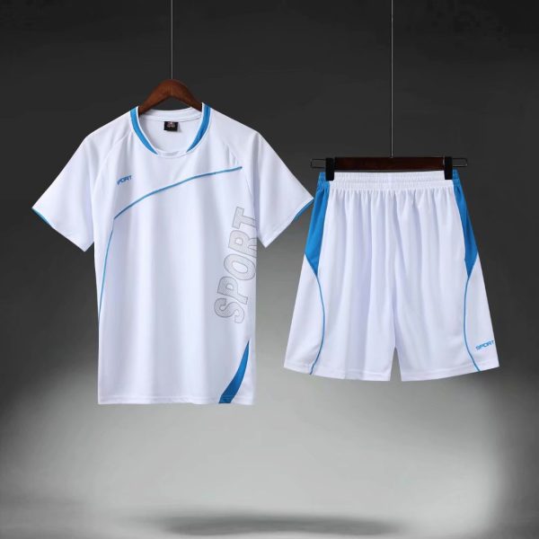 Leisure sports football suit men's jersey training suit badminton suit football suit