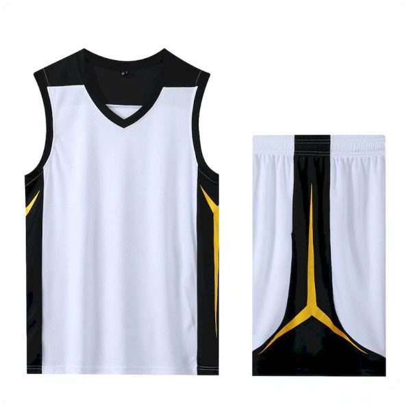 Adult and children's basketball uniforms for men, light version, student jersey vest, full body DIY logo printing