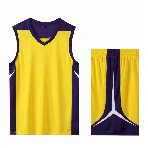 Adult and children's basketball uniforms for men, light version, student jersey vest, full body DIY logo printing