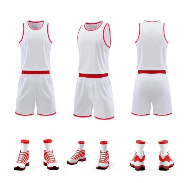 Adult children's basketball suits for men with bare board student competition vests and jerseys with logo printing and number printing