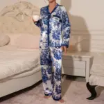 Long Sleeve Pajamas Women Woman Pajama Set Home Wear Set Big Size Women's Pajamas Sleepwear Pigma Winter Sleep Lounge Underwear - Image 3